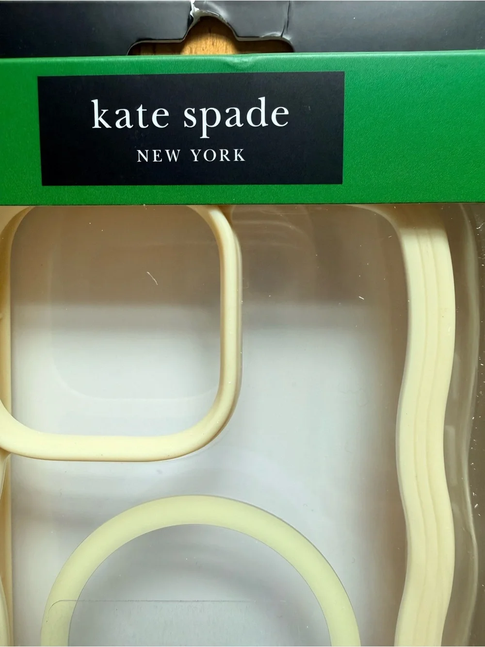 Kate Spade case-mate Cream Wavy MagSafe iPhone Case